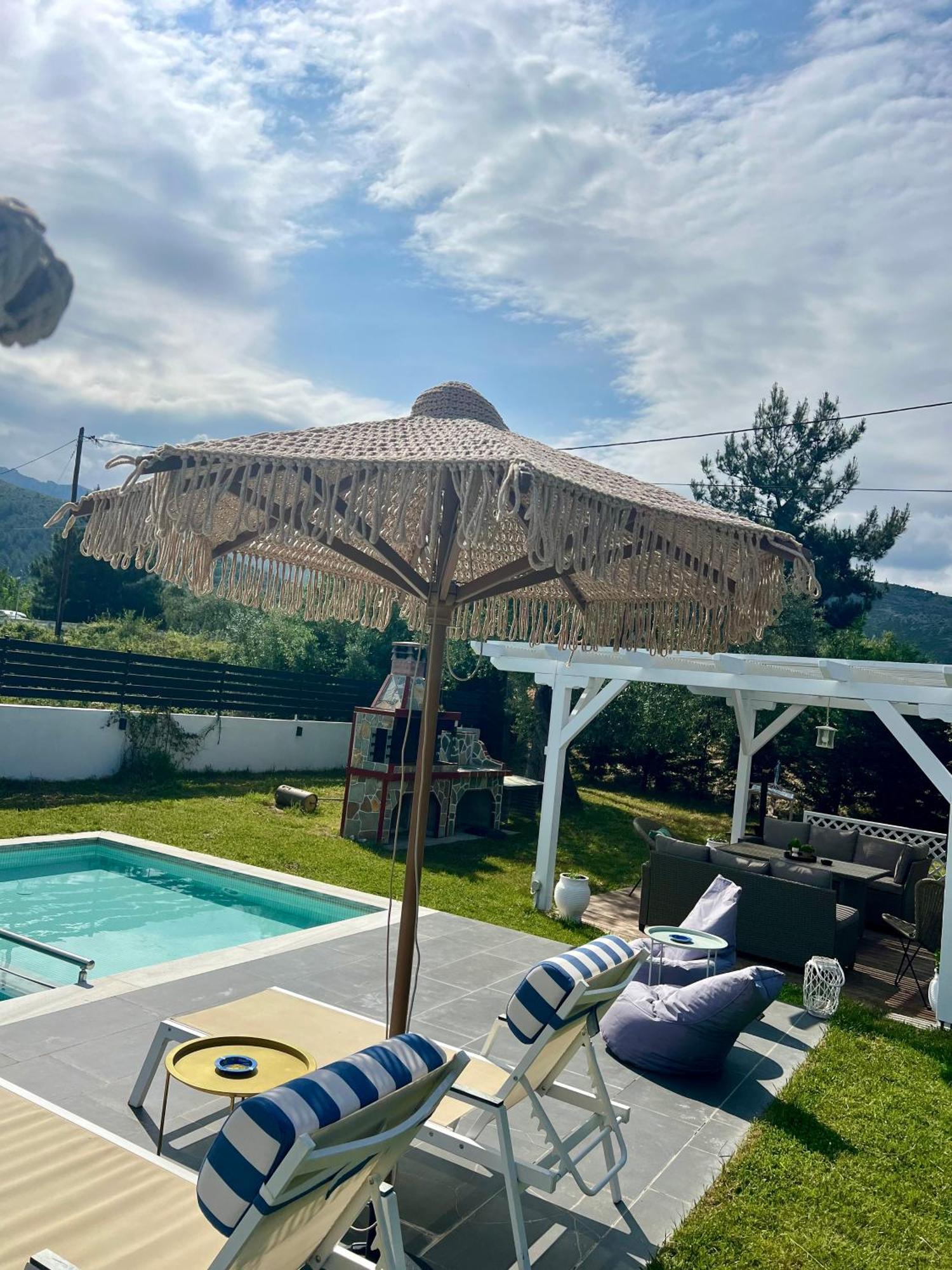Fokas Luxury Villa Prínos 外观 照片