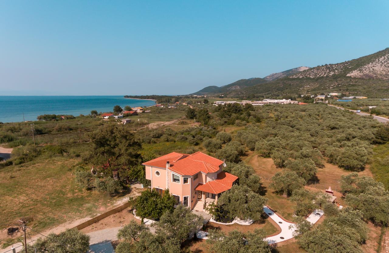 Fokas Luxury Villa Prínos 外观 照片